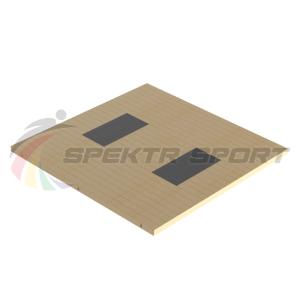 Купить Помост тяжелоатлетический 3х3х0,1м, рез. амортизаторы 1х0,5х0,04м в Нытве 