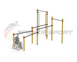 Купить Спортивный комплекс для инвалидов-колясочников WRK-D19_76mm в Нытве 
