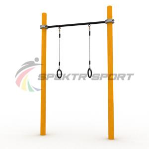 Купить Турник классический для занятий Воркаут с кольцами SP WRK-07 + Rings_76mm в Нытве 