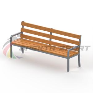 Купить Уличная скамейка со спинкой Дача в Нытве 