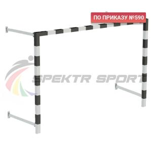 Купить Ворота мини-футбольные складные без сетки 2х3х0,5 м. (к-кт) в Нытве 