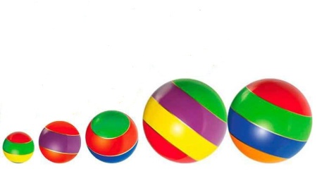 Купить Мячи резиновые (комплект из 5 мячей различного диаметра) в Нытве 