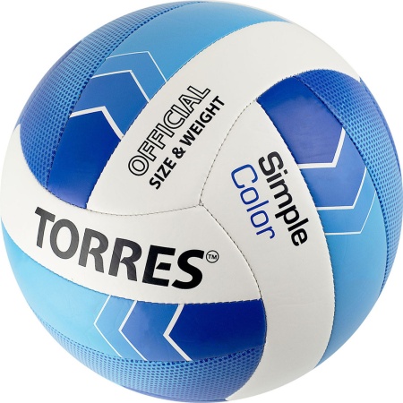 Купить Мяч волейбольный Torres Simple Color любительский р.5 в Нытве 